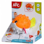 ABC barevná chrastící nafukovací ryba - vývojová hračka - Simba Toys