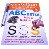 ABC písmen pracovní sešit - D-Toys