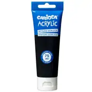 Acrylic 75ml akrylová barva černá - Carioca