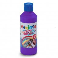 Akrilová barva Carioca, 250 ml, fialová