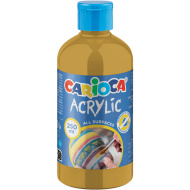 Akrylová barva ve zlaté barvě 250 ml - Carioca