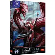 Anne Stokes: Šarlatová 1000dílná prémiová plus puzzle - Trefl