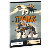 Ars Una: Age of the Titans dinosauří hladký sešit A/5 20-32