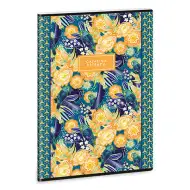 Ars Una: Catalina Estrada Parrot Tropical A4 extra sešit s hladkými listy a kroužkovou vazbou