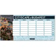 Ars Una: Cityscape jednostránkový, oboustranný rozvrh hodin