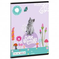 Ars Una: Cute Animals - Kitten linkovaný sešit A/5