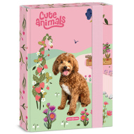 Ars Una Cute Animals-doggie gumičkový box na sešity A5