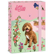 Ars Una Cute Animals-doggie gumičkový box na sešity Ars Una Cute A/4