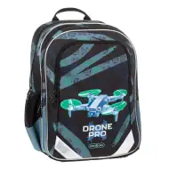 Ars Una: Drone Pro ergo-fit zaoblený školní batoh, batoh 34x40x21 cm