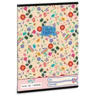 Ars Una: Flower Power prvotřídní linkovaný sešit A5 14-32