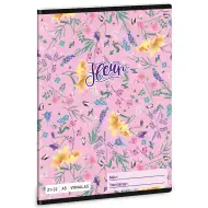 Ars Una: Květinový linkovaný sešit Fleur A/5