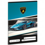 Ars Una: Lamborghini modrý linkovaný sešit pro 1. třídu A/5