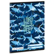 Ars Una: Lord of the Deep žraločí linkovaný sešit pro 3. třídu A/5