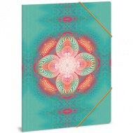 Ars Una: Mandala Turquoise Hope gumová pořadač A4