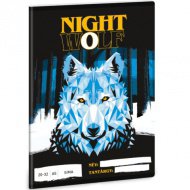 Ars Una: Night Wolf hladký sešit A/5 20-32