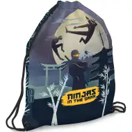 Ars Una: Ninjas in the Dark tělocvičný vak, sportovní vak 32x42 cm