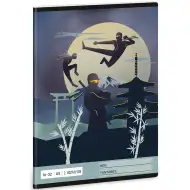 Ars Una: Ninjas v temnotě linkovaný sešit pro 2. třídu A/5 16-32