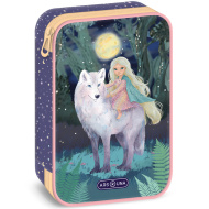 Ars Una: Northern Lights vícevrstvý penál 15,5x22,5x4,5cm