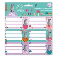 Ars Una: Roztomilá zvířata - Balení sešitových štítků s motivem kočiček 3x6 ks