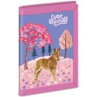 Ars Una: Roztomilá zvířátka – peněženka s motivem koně 9x12,5x2 cm