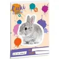 Ars Una: Roztomilá zvířátka - Králíček linkovaný sešit A5 21-32