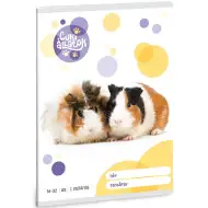 Ars Una: Roztomilá zvířátka - Morče sešit s linkami pro 2. třídu, 32 listů A5