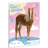 Ars Una: Roztomilá zvířátka - Palomino Pony hladký sešit A/5