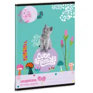 Ars Una: Roztomilá zvířátka - Sešit pro malé koťátko 38 listů A/5
