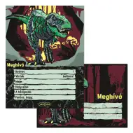 Ars Una: Sada 10 pozvánek s obálkami T-rex