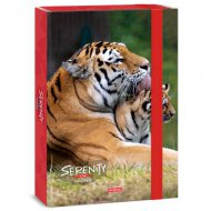 Ars Una: Serenity Tiger - tygří sešit A4 s hřbetem o tloušťce 4 cm