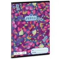 Ars Una: Sešit s motivem džungle, hladký, formát A5, 20-32