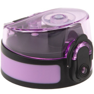 Ars Una: Víčko na láhev s bezpečnostním zámkem, fialové, pro 600 ml láhev