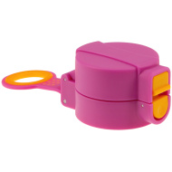 Ars Una: Víčko na lahev s bezpečnostním zámkem v růžové barvě pro lahve o objemu 350–650 ml