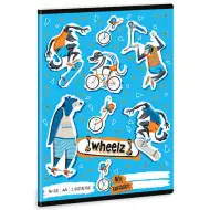 Ars Una: Wheelz 2. třída linkovaný sešit A/5 16-32