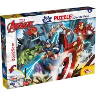 Avengers 2 v 1, 48dílné puzzle a omalovánka 35x25 cm - Lisciani