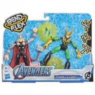 Avengers Bend a Flex Thor vs. Loki figurkový set - Hasbro