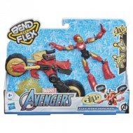 Avengers Bend and Flex Rider Iron Man figurka s motorkou - Hasbro