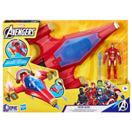 Avengers: Iron Man Repulsor Blast bojový letoun - Hasbro