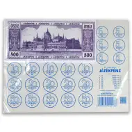 Balíček herních peněz s papírovými a vystřihovacími mincemi