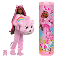 Barbie: Cutie Reveal překvapení panenka Care Bears - Rainbow Bear - Mattel