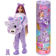 Barbie: Cutie Reveal překvapení panenka Care Bears - Syrup Bear - Mattel