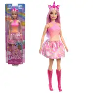 Barbie Dreamtopia: Jednorožec panenka v růžových šatech - Mattel