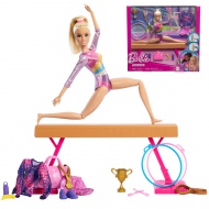 Barbie: Gymnastka herní set s doplňky - Mattel