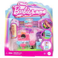 Barbie: Mini BarbieLand - Kadeřnická herní sada - Mattel