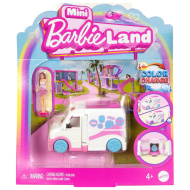 Barbie: Mini BarbieLand vozidlo - Ambulance - Mattel