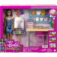 Barbie: Nahrávací studio hračka s panenkou - Mattel