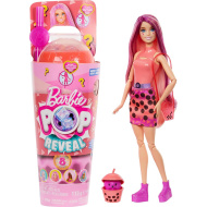 Barbie: Slime Reveal Bubi párty Oranžová panenka - Mattel