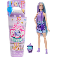 Barbie: Slime Reveal Bublinková párty Fialová panenka - Mattel