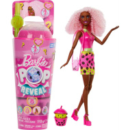 Barbie: Slime Reveal Bublinková párty Růžová panenka - Mattel