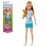 Barbie: Stacie na záchranu - Panenka s blond vlasy a štěňátkem - Mattel